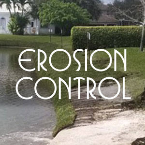 Erosion Control shorline restoration