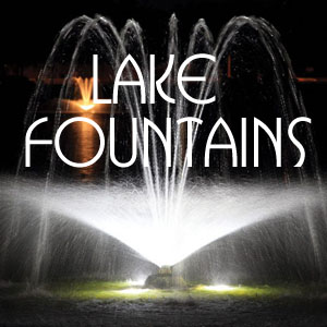 Lake and pond fountain maintenance and repair